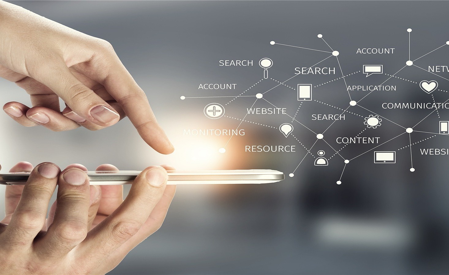 Bild einer flexiblen Technologie